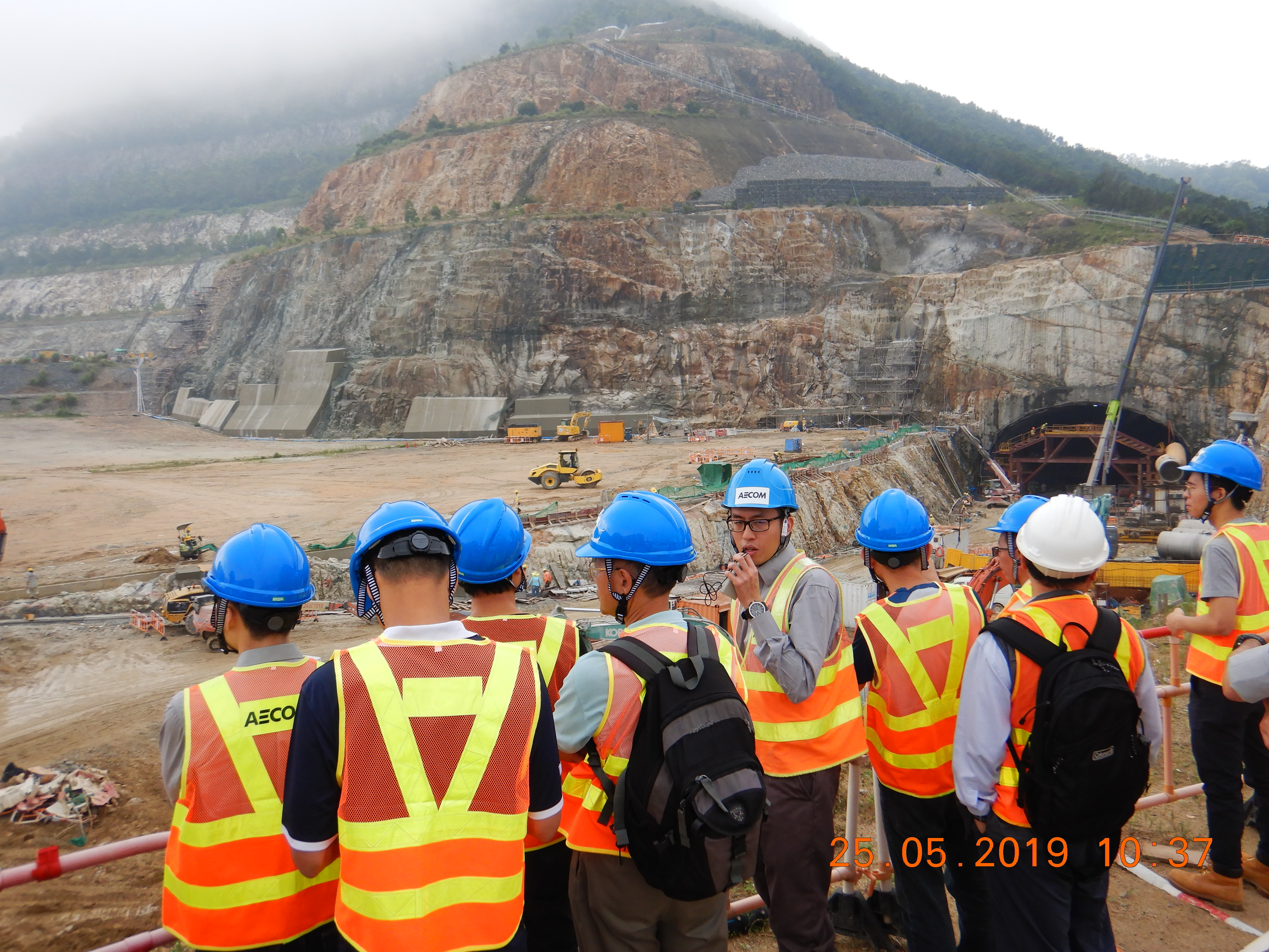Site Visits - Members of the Hong Kong Institution of Engineers (HKIE) Geotechnical Division