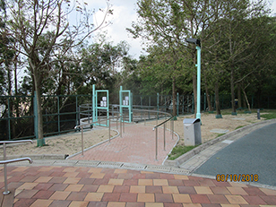 佐敦谷公園的新出入口